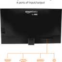 24-inch Full HD IPS Monitor, 75 Hz, 1080P, HDMI, Display Port and VGA Input, Adjustable Stand, VESA Compatible, Built-in Speakers for Office and Home, Black