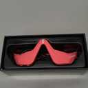 Under-Eye Red Light Therapy Device, & Microcurrent Eye Massager, Puffiness, Eye Bags - Red Light Therapy Glasses for Reducing Wrinkles and Fine Lines(Pink