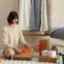 Bedsure Gentlesoft Sherpa Fleece Throw Blanket for Couch - Fluffy & Cozy Cable Jacquard Tufted Throw for Women Gift, Thick and Warm Christmas Blanket for Winter, Grey, 50x60 Inches