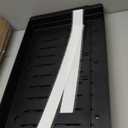 2 Pack Pull Out Cabinet Organizers Expandable (13''-19''), Plastic Slide Out Drawers for Kitchen, Bathroom, Pantry, Under Sink Storage, Pull Out Drawers Fixed with Adhesive Nano Film (Black)