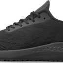 2 x Non Slip Shoes for Men Food Service Slip Resistant Work Shoe Mens in Restaurant Kitchen Chef Slip On Walking Sneakers Breathable Lightweight (Black)