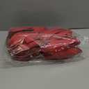 Thiccywoov 8 Pcs Large Christmas Flower Magnolia Flowers Christmas Tree Decoration Artificial Poinsettia Stems Velvet Xmas Ornaments for Xmas Tree Table Decor(Burgundy,12 Inch)