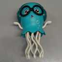 Dancing Jellydancer Baby Toy, Crawling Infant Tummy Time Toy, Magic Dancing Music Crawling Toys for 3 4 5 6 7 8 Year Old Kids Boy Girl Birthday Gifts, Interactive Relax Fidget Easter Gifts (Turquoise)