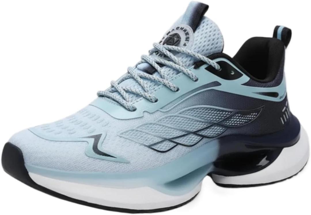 Armadillo-Hands Free and Supportive Walking Shoes, Armadillo Shoes for Women, Lightweight Walking Sneakers with Cloud Cushion Sole, Spacious Toe Box for Comfort & Pain Relief Blue, Size 42