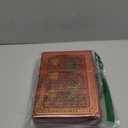 TOYANDONA Mahjong Box Only Mahjong Storage Box Wood Potable - Game Organizer with Handle Chinese Storage Case Game Tiles Empty Container