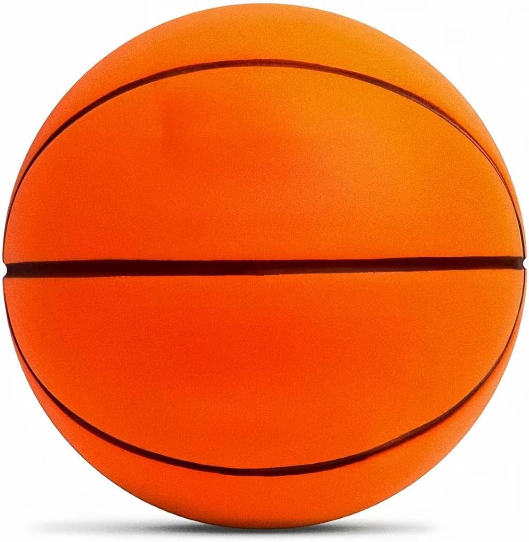 Silent Basketball 2025 Official Eighth Generation of High Density Silent Basketballs Size 6 (28.5"), Mute Basket-Ball Training Ball