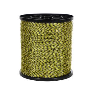 Houseables Electric Fence Wire, Hot Wire Fence, Electric Fencing, Livestock Fencing, Electrical Polywire Rope for Chicken, Agricultural, Goat, Garden, Dogs, Horse, Pig, Poly, 500 Meters (1640 Feet)