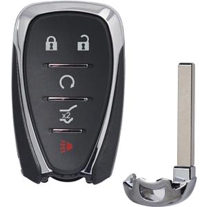 Proximity Smart Key Fob Replacement Fits for 2018 2019 2020 2021 2022 2023 2024 2025 Chevrolet Blazer Trailblazer Traverse Keyless Entry Remote Control HYQ4ES HYQ4EA 13530713 433MHz