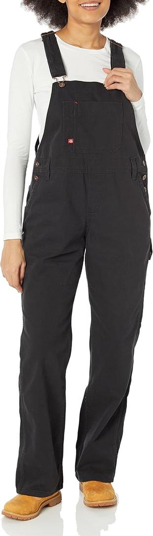 Dickies Women's Relaxed Fit Bib Overall (Medium)