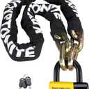 Kryptonite New York Fahgettaboudit Chain 1415 & New York Disc Lock (Black)