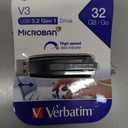 Verbatim 32GB Store 'n' Go V3 USB 3.0 Flash Drive - Gray