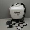 Chapin 60124: 4-Gallon Multi-Purpose Internal Battery Rechargeable Backpack Sprayer, Translucent White, Poly Tank