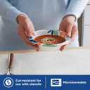 4 x Dixie Small Paper Bowls, 10 Oz, 36 Count, Microwave-Safe, Soak-Proof, Disposable Bowls Great For Snacks, Dessert, And Light Lunch Meals