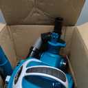Shark NV380 Navigator Lift-Away Deluxe Upright Vacuum with Large Dust Cup Capacity, Swivel Steering, Upholstery Tool & Crevice Tool, Blue 