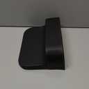 Car Cup Holder, PU Leather Auto Front Console Gap Filler Organizer, Multifunctional Cup Drink Holder, Car Seat Gap Filler Storage Box, Coin Bucket, Cell Mobile Phone Holder (Black)