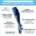 nemokamai Compression Socks for Women Men Circulation Knee High 3 Pairs