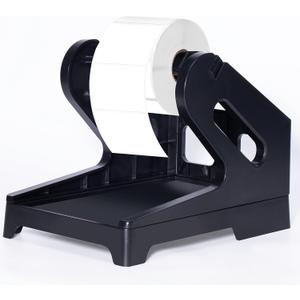 Phomemo Black Label Holder for Rolls and Fan-Fold Labels, Thermal Labels Holder for Desktop Shipping Label Printer, Compatible with MUNBYN, Rollo Thermal Printer,Supplies for Office, Home