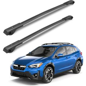 Roof Rack Cross Bars Compatible with Subaru VX Crosstrek 2018-2023/Impreza 2017-2023, 150lbs Aluminum Crossbars Rails Cargo Rooftop Bike Snowboard Skiboard