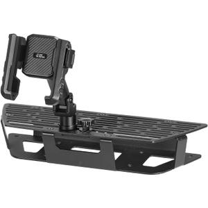 JOYTUTUS Metal Dash Platform Mount Phone Holder Compatible with 2019-2021 Silverado & Sierra | Custom Fit Phone Mount Expansion Platform| One-Hand Adjustable Clip