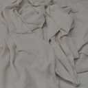 LAMIT Cream Linen Curtains 90 Inch for Living Room, Back Tab and Rod Pocket Linen Textured Boho Curtains Light Filtering Rustic Drapes for Bedroom/Dining Room, Set of 2, 52 x 90 Inch