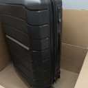 Samsonite Freeform Large Checked Luggage with Dual 360 Spinner Wheels - TSA Lock, Airline-Approved - Lightweight Durable Polypropylene Expandable Hardshell - Black