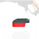 1x Adapter Only Fits Worx 20v USA Version Cordless Tools Compatible with Milwaukee M18 RED Lithium Batteries - Adapter Only