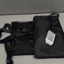 Airplane Foot Hammock, No Collapse Foot Rest for Plane Travel with Extended Adjustment Strap, Portable Desk Foot Hammock with Thickened Foam, Foot Sling Travel Essentials to Relax Your Feet