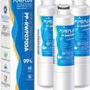 PUREPLUS DA29-00020B Refrigerator Water Filter Replacement for Samsung RF28HMEDBSR, RF263BEAESR, HDX FMS-2, HAF-CIN/EXP, RF4287HARS, RF28HFEDBSR, DA29-00020A, RF261BEAESR, DA97-08006A, 469101, 3PACK