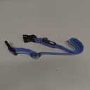 Vizpet LED Dog Collar, Light Up Dog Collar Adjustable USB Rechargeable Super Bright Safety Light Glowing Collars for Dog(Large, Blue) (Large[18.89-23.62 inch])