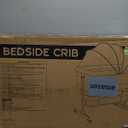 Baby Bassinet, 3 in 1 Bedside Bassinets for Baby, Bassinet Bedside Sleeper with Wheels, Adjustable Height with Rocking Mode, Breathable Mesh, Storage Basket, Easy Assemble & Folding (Dark Gray)