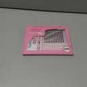 Lash Clusters Kit, DIY Cluster Eyelash Extensions 818mm,168pcs Fluffy D Curl Natural Lashes with Bond and Seal,Remover,TweezersNatural Fake Cat Eye Individual Manga Clusters 2-3-L