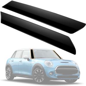 Windshield A Pillar Trim Molding(Front Left Driver Side) Compatible with 2001-2008 Mini Cooper R50 R52 R53 Replaces for 51137128157 Window Accessories (51137128157&51137128158)