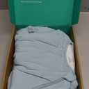 PurComfy Supersoft Sleep Sack 1.0 TOG, Premium Bamboo Viscose Baby Sleeping Bag 2-Way Zipper Sleep Sack Baby Wearable Blanket (Slate)