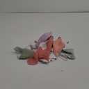 8-Pack Organic Baby Bandana Bibs for Girls - Super Absorbent Triangle Baby Bibs for Drooling and Teething Infant, 100% Cotton Extra Soft for Newborn, Infant 0-36 Months (Muted Pastel)