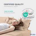 THREAD SPREAD 100% Egyptian Cotton King Size Sheets Set - Luxury 1500 Series Egyptian Cotton Sheets King Size (4 PC, Taupe), Silky Soft, Sateen Weave, Cooling & Breathable, 17" Deep Pocket Bed Set