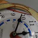 9" Diameter Solid Brass Porthole Tide Clock.Nagina International