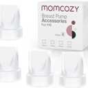 Momcozy M5 Duckbill Valves. Original M5 Breast Pump Replacement Accessories, 4 PCS
