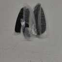 JeCar Side Marker Smoked Light Covers Fender Flares Light Trims Exterior Accessories Compatible with Ford Mustang 2024, Black