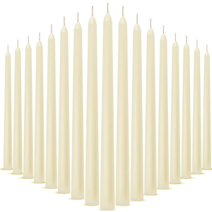 Nuanchu Taper Candles 10 Inch (H) Dripless Tapered Smokeless Long Tall Unscented Dinner Candle for Easter Party Wedding Home Decor Candlesticks, Long Burning (Morandi Colors)