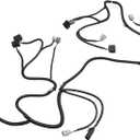 BL3Z-13A409-B Tail Light Lamp Wiring Harness for Ford F-150 2011 2012 2013 2014 3.5L 3.7L 5.0L 6.2L Left and Right Tail Light Bulb Wire Harness