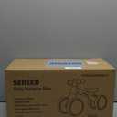 SEREED Baby Balance Bike for 1 Year Old Boys Girls 12-24 Month Toddler Balance Bike, 4 Wheels Toddler First Bike, First Birthday Gifts (Black)