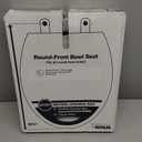 KOHLER 20111-0 Brevia, Slow Close Toilet Seat, Round Toilet Seat, Grip-Tight Bumpers Quick-Attach Hardware, White