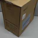 Funest Bathroom Trash Can, 3.3 Gallon Slim Trash Can with Lid, Adsorption Garbage Can with Press-Top Lid, Small White Narrow Plastic Trash Bin for Bathroom, Office, Bedroom, Living Room