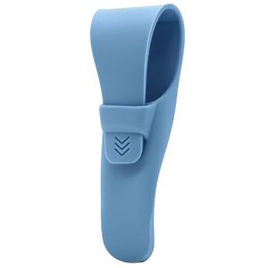 Silicone Razor Case for Travel - Waterproof & Anti-Scratch Razor Protective Cover for Gillette, Parker, Merkur, and Other Manual Razors (Blue)