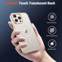 SUPFINE Magnetic for iPhone 15 Pro Case (Compatible with MagSafe) (Military Grade Drop Protection) Slim Translucent Matte Shockproof with Anti-Fingerprint Phone Case,Antique White