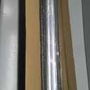 Grandekor Outdoor Roller Shade, 6' W x 6' H, Patio Roll Up Shade, Cordless, Outdoor Privacy Screen, Aluminum, Mocha