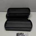 2 Pack Multi-Purpose Pull-Out Storage Organizers, Under Sink Organizers and Storage for Bathroom & Kitchen, Under Cabinet Organizers and storage, 14.8 Inch, Black