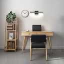 Ralbay 15.7 inch Modern LED Black Vanity Light 12W Frosted Aluminum for Bathroom Vanity Lighting Fixtures Natural White 4500K