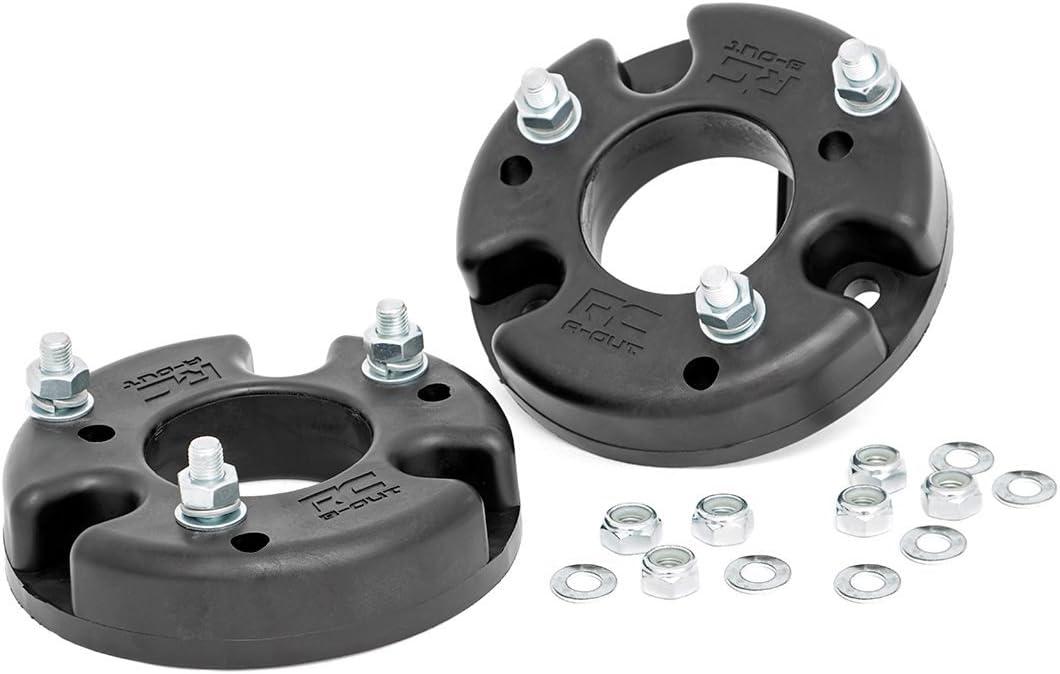 Rough Country 2" Leveling Kit for Ford F-150 (2009-2026) & Ford Raptor (2017-2018) - Bolt-on Strut Spacer, Fits up to 33" Tires