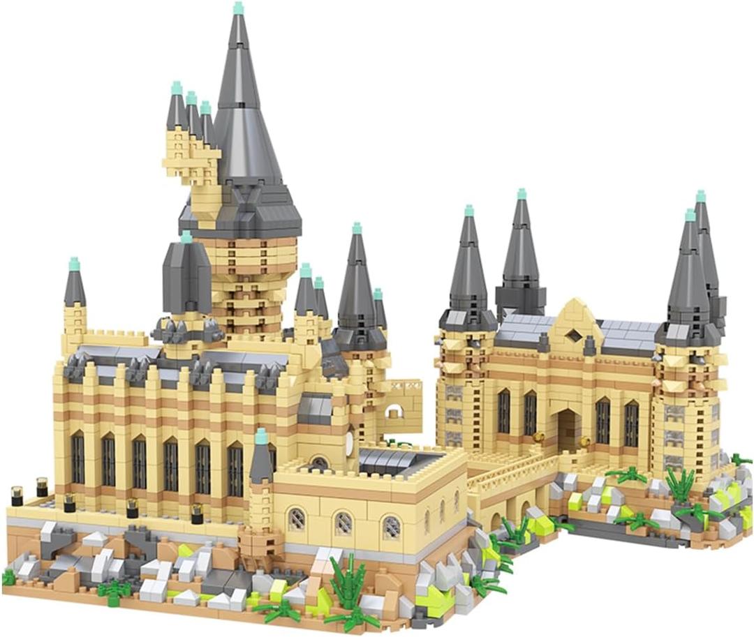 Architecture Harry Castle Micro Building Blocks Set2929PCS - Architectural Model Toys Gifts for Kid and Adult